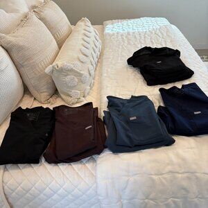 Figs Scrubs, Size S Top. Size M Bottom. BARELY USED